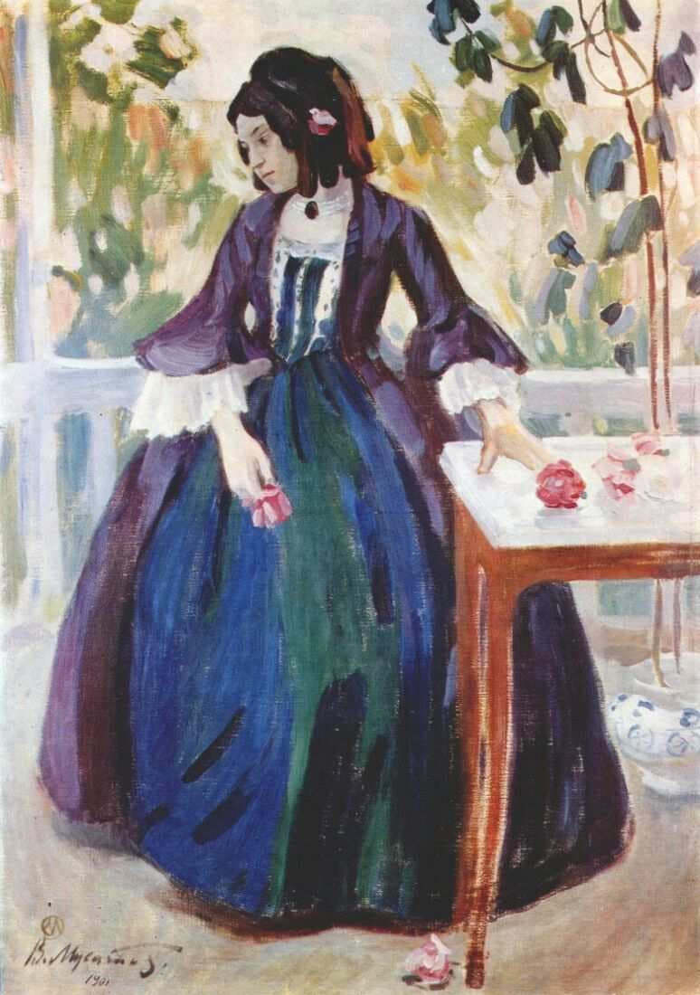 Autumn Mood — Victor Borisov-Musatov