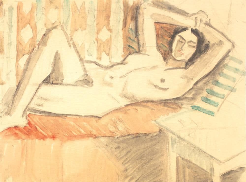 Nude on the Couch — Theodor Pallady
