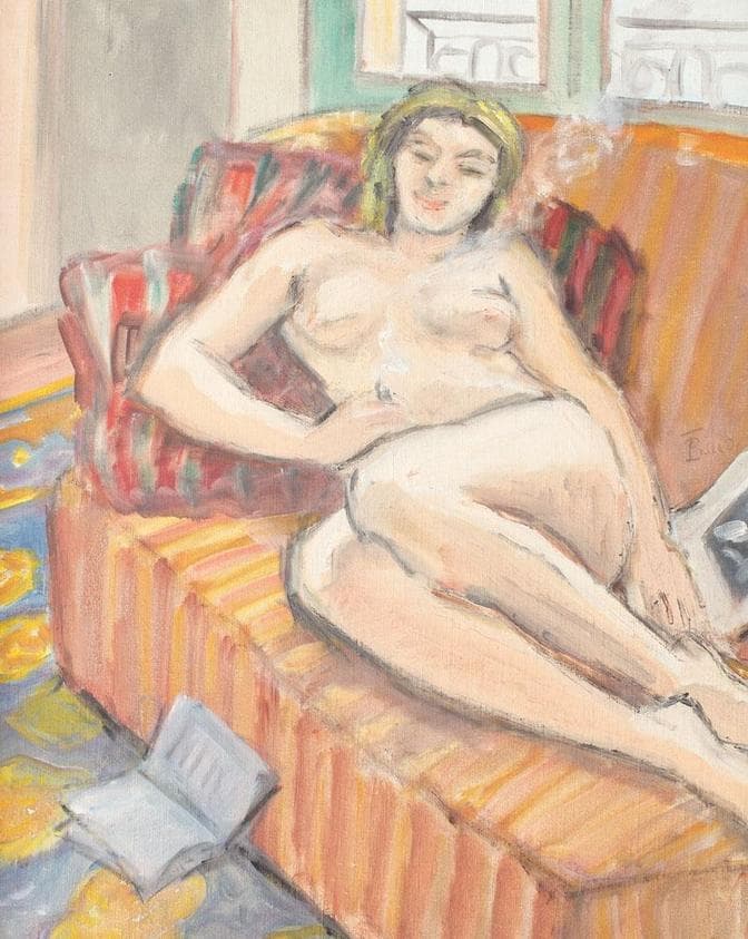 The Little Cigarette (Nude) — Theodor Pallady
