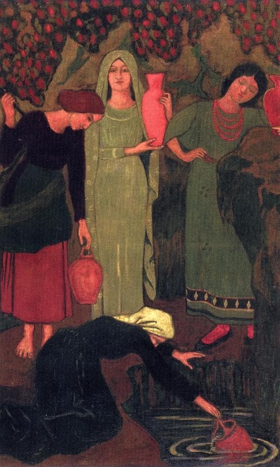 The Wait at the Well — Paul Sérusier