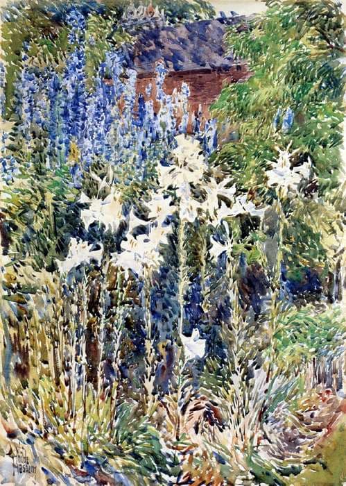 Flower Garden — Childe Hassam