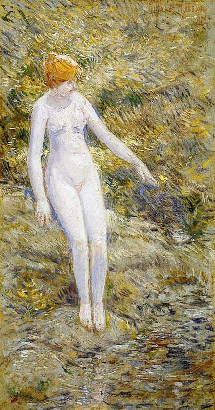 The Butterfly — Childe Hassam
