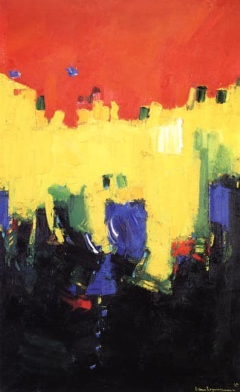Above Deep Waters — Hans Hofmann
