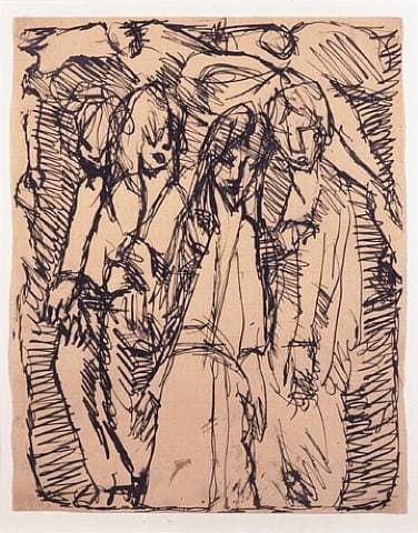 Trois Personnages — Louis Soutter