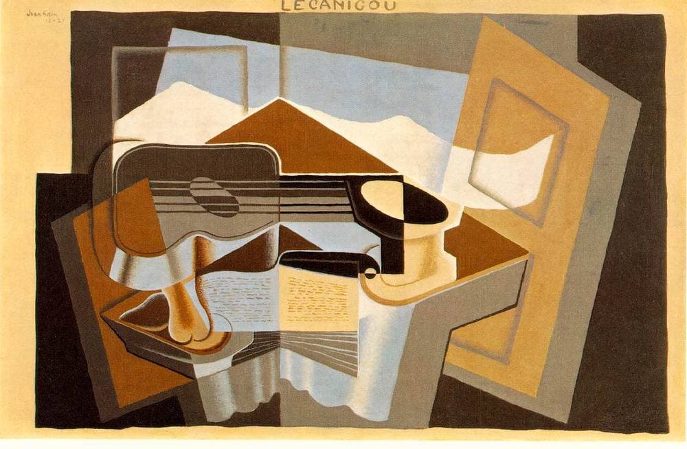 The mountain 'Le Canigou' — Juan Gris