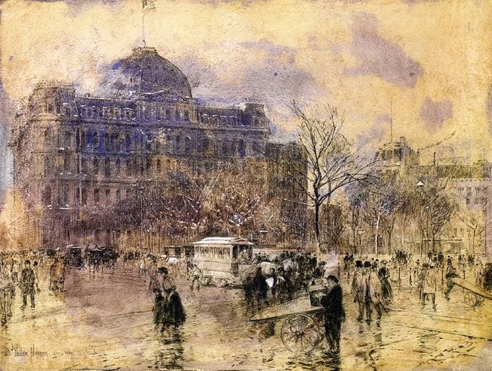 Cityscape — Childe Hassam
