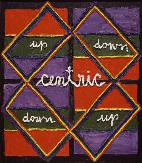 Interlacing Colors I — Alfred Jensen