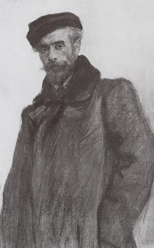 Portrait of the Artist Isaac Levitan — Valentin Serov