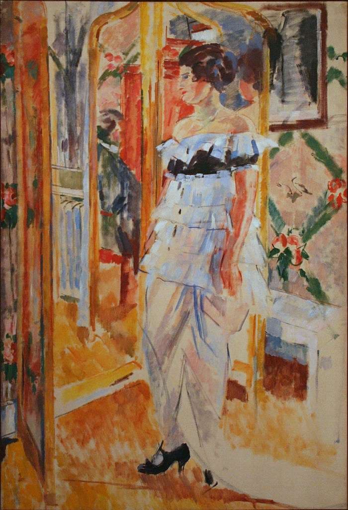 Portrait of Mrs. Giroux — Rik Wouters