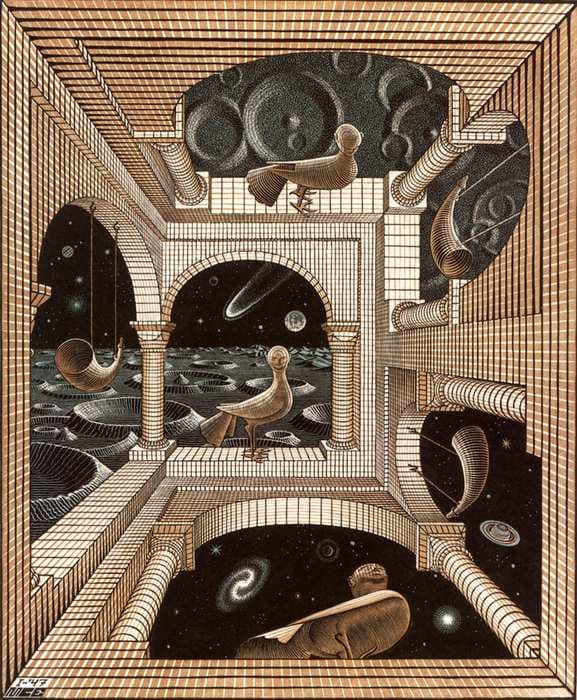 Other World — M.C. Escher