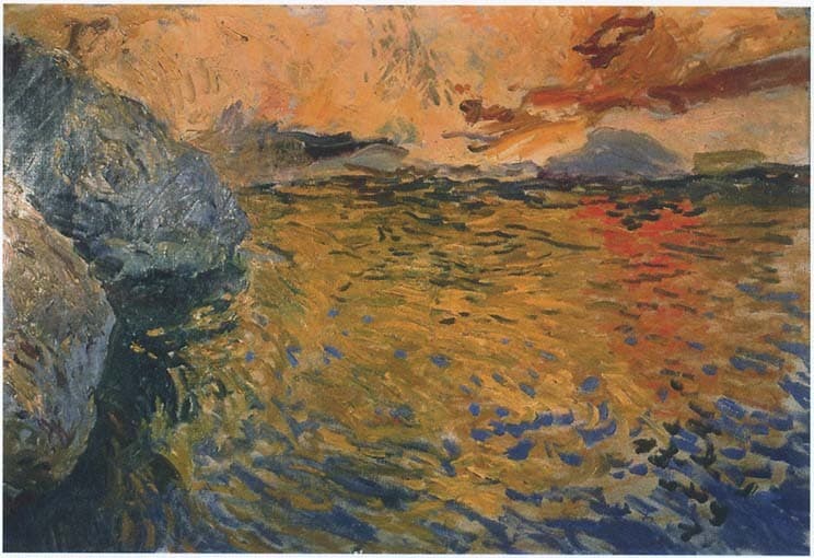 Reflections at the Cape, Javea — Joaquín Sorolla