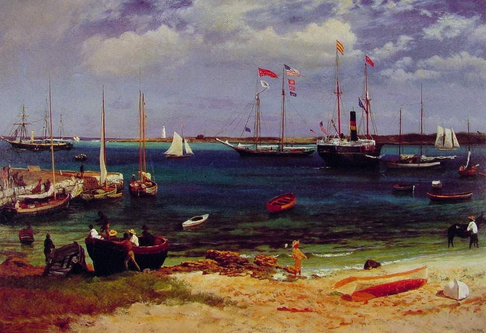 Nassau Harbor — Albert Bierstadt