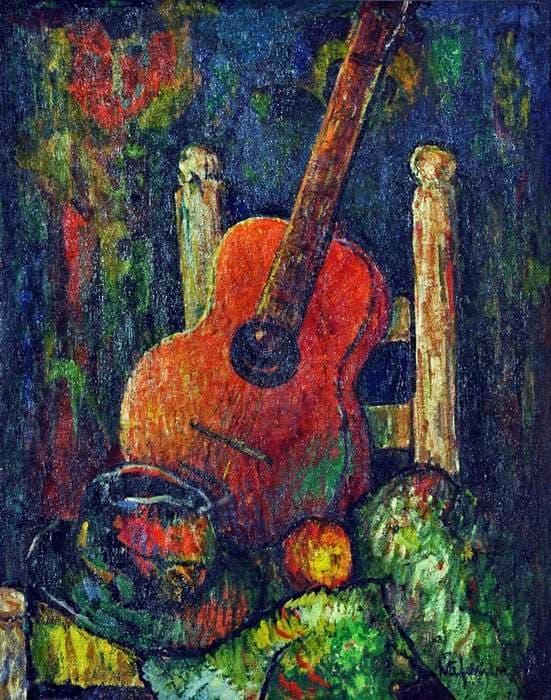 Still-life with Guitar — George Stefanescu