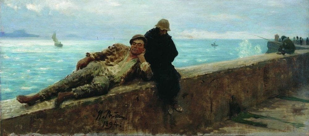 Tramps. Homeless. — Ilya Repin