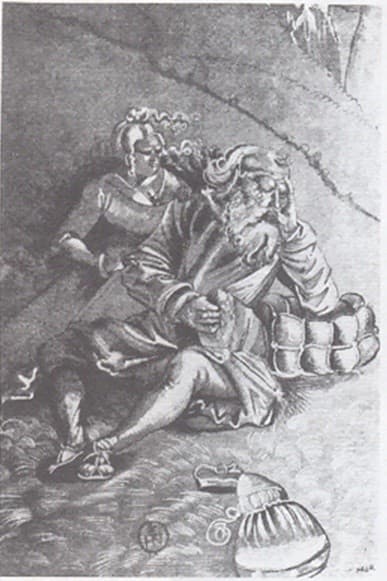 Resting couple — Hans Baldung