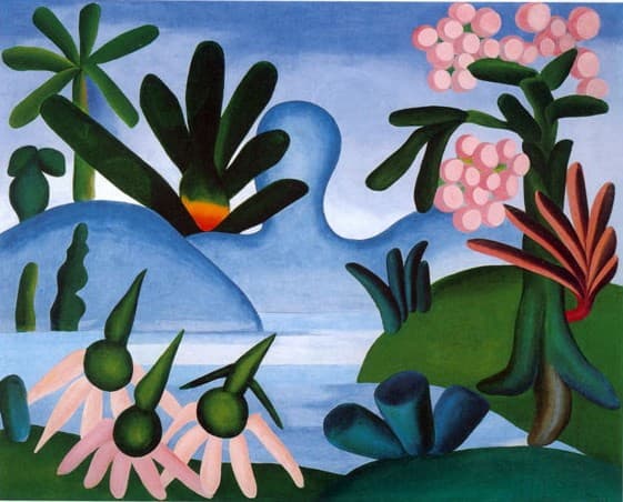 The Lake — Tarsila do Amaral