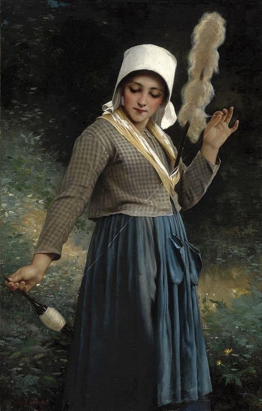 Peasant woman from the Creuse — Charles Victor Thirion