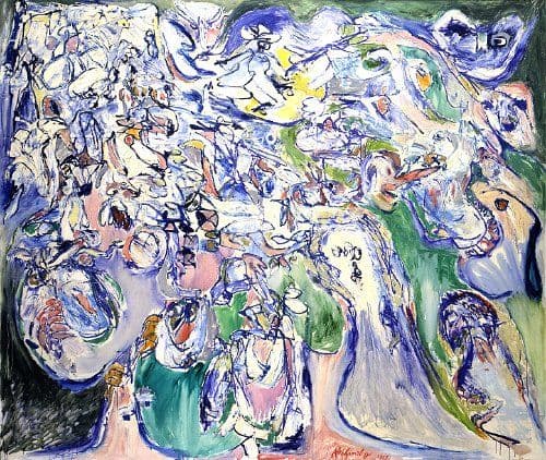 Alice grandit — Pierre Alechinsky