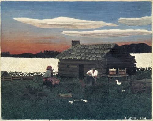 Cabin In The Cotton III — Horace Pippin