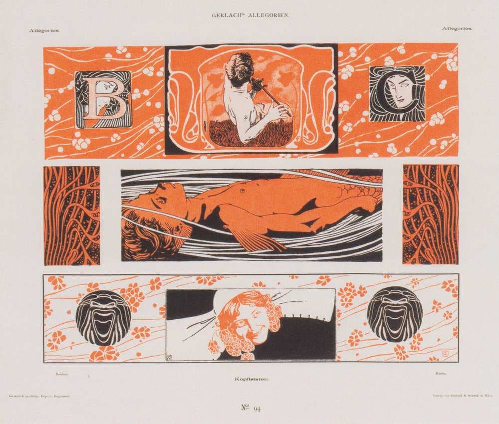 Head strips — Koloman Moser