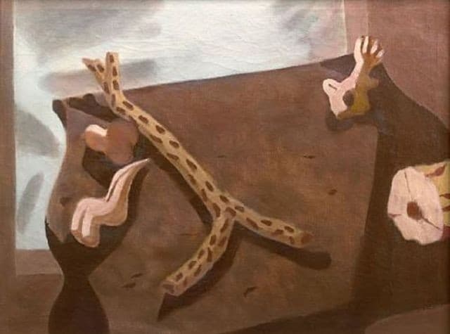 Still Life - Dry Cactus — Adolph Gottlieb