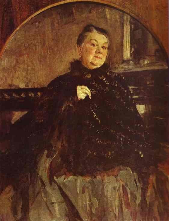 Portrait of the Actress Glikeria Fedotova — Valentin Serov