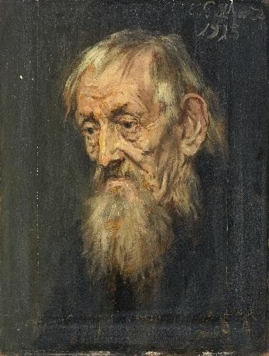 Portrait of an Old Man — Eduard von Gebhardt