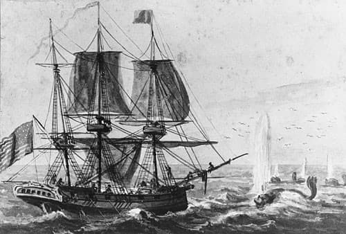 Replenishing the Ship's Larder with Codfish off the Newfoundland Coast — Pavel Svinyin