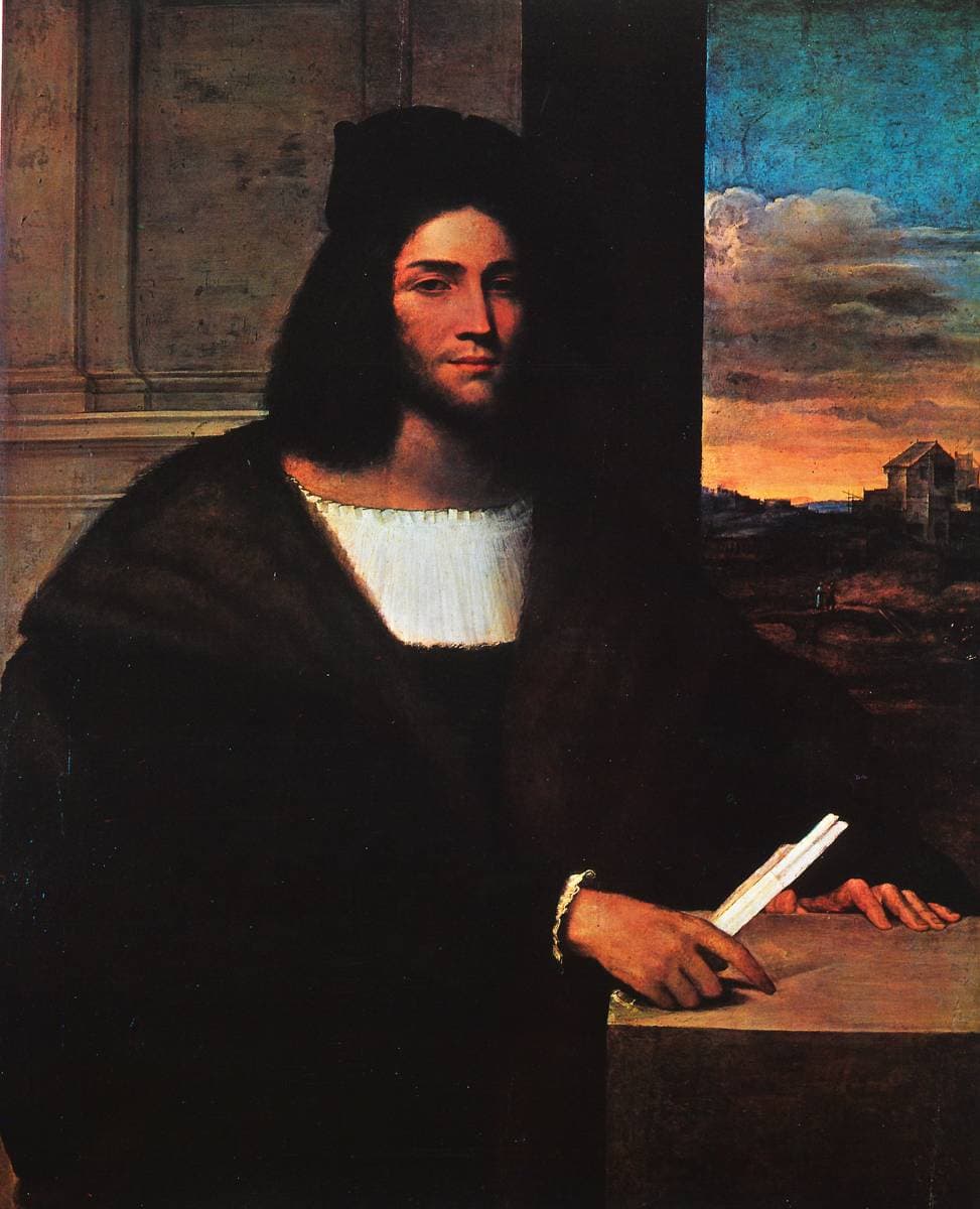Portrait of a Young Man — Sebastiano del Piombo