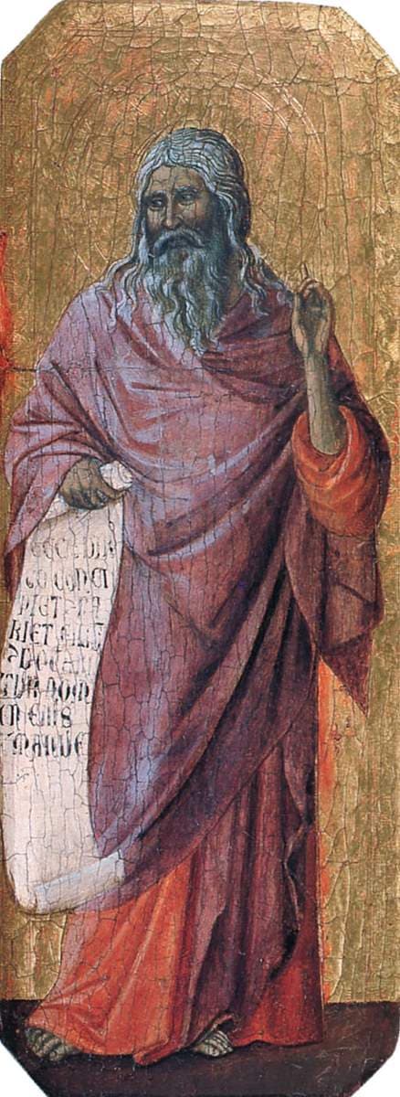 Prophets. Isaiah — Duccio
