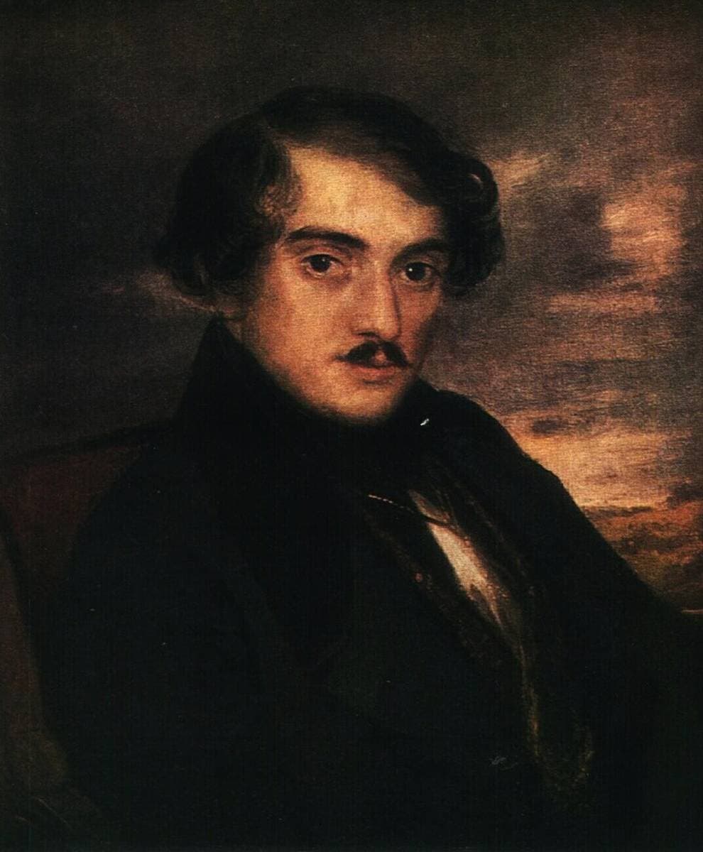 Portrait of Alexander Fedorovich Zaikin. Etude — Vasily Tropinin