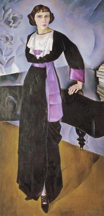 The lady at the piano — Nathan Altman