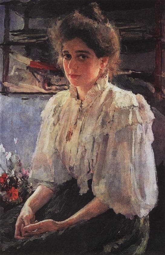 Portrait of Maria Lvova — Valentin Serov