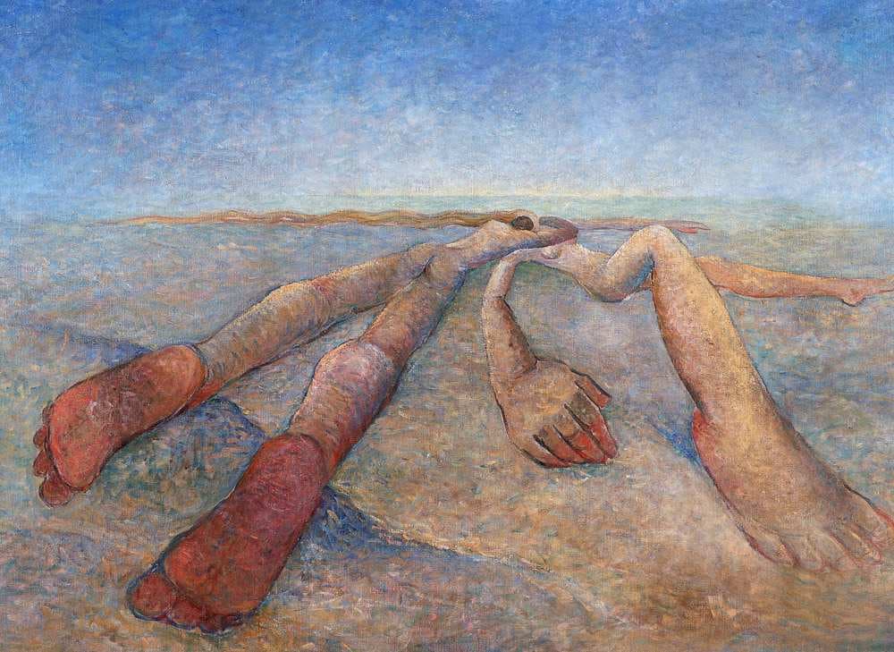 Spring (Two Figures) — Tarsila do Amaral
