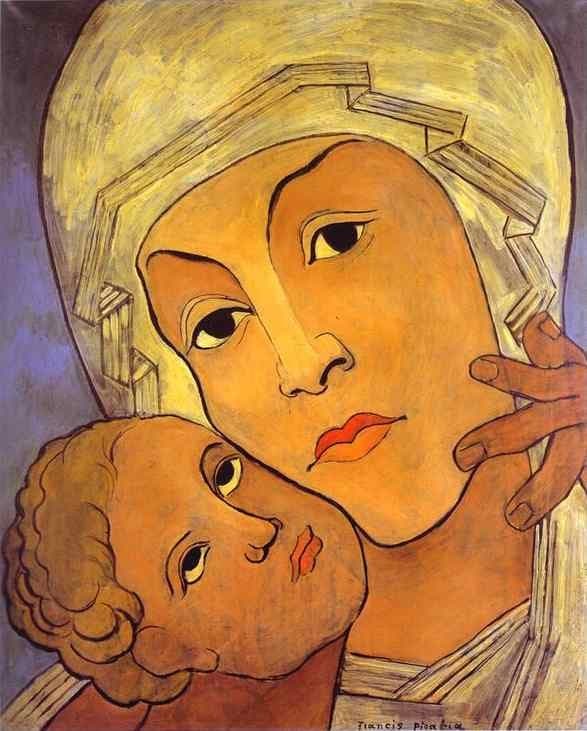 Virgin with Infant — Francis Picabia