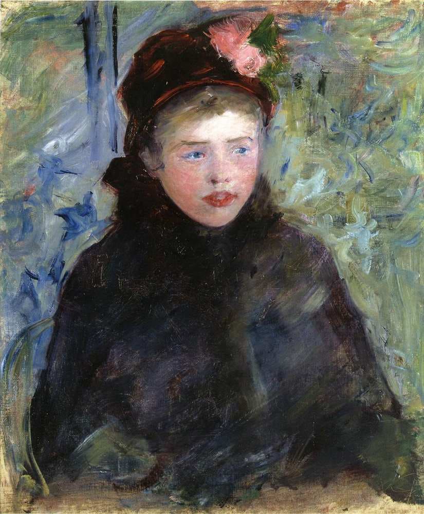 Susan in a Toque Trimmed with Two Roses — Mary Cassatt