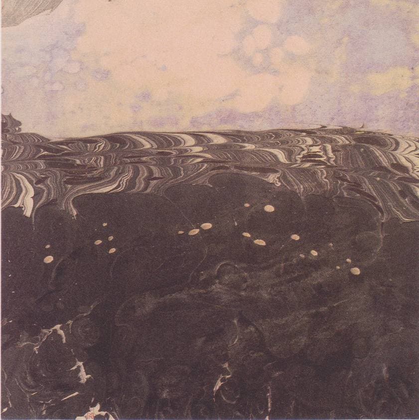 Landscape with cloudy sky — Koloman Moser