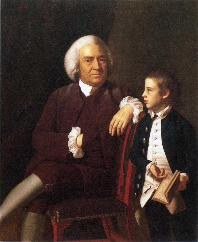 William Vassall and His Son Leonard — John Singleton Copley