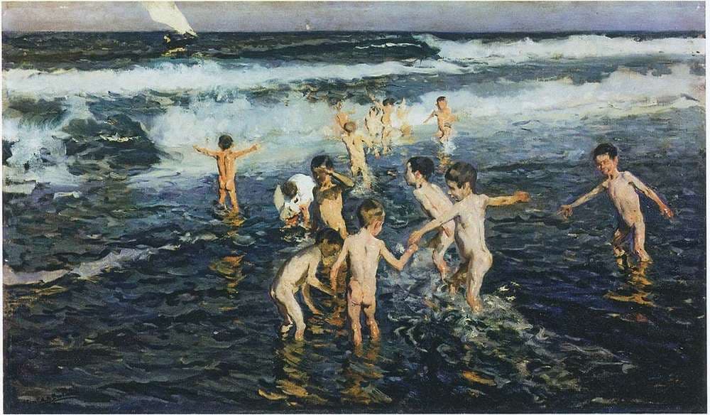 Sad Inheritance Study (Beach Rascals) — Joaquín Sorolla