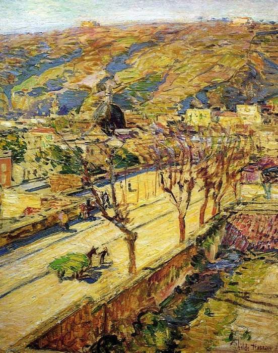 Posilippo — Childe Hassam