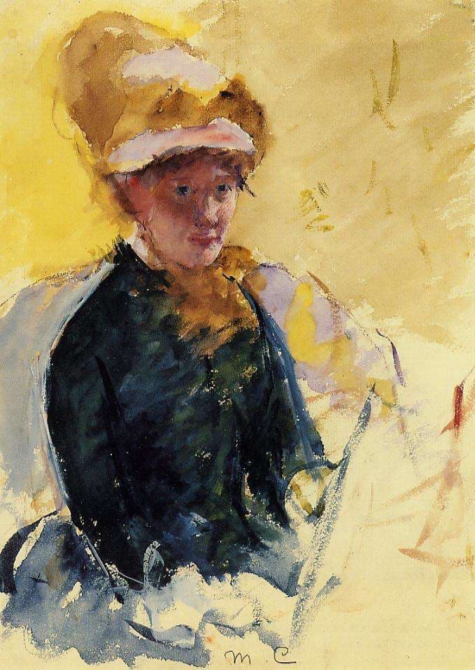 Self Portrait — Mary Cassatt