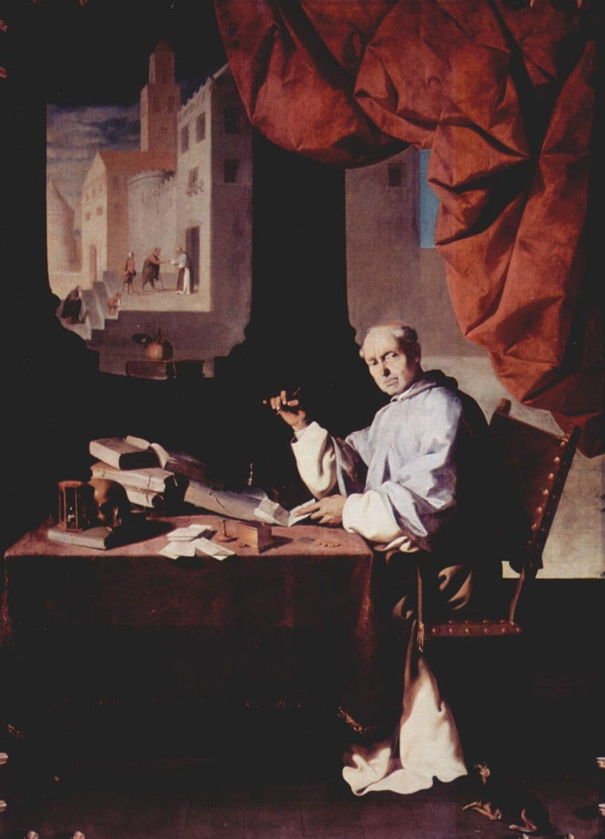 Portrait of Fra Gonzalo de Illescas — Francisco de Zurbarán
