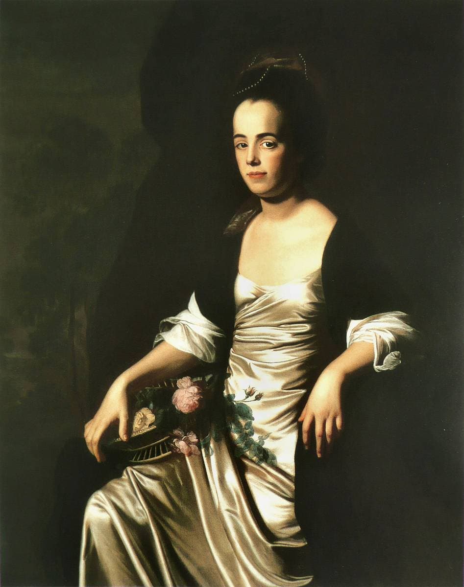 Portrait of Mrs. John Stevens (Judith Sargent, later Mr. John Murray) — John Singleton Copley