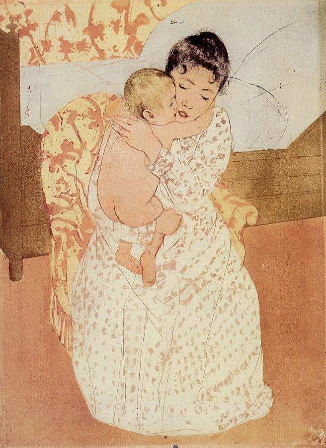 Nude Child — Mary Cassatt