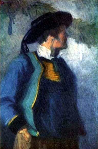 Self-portrait — Franz Marc