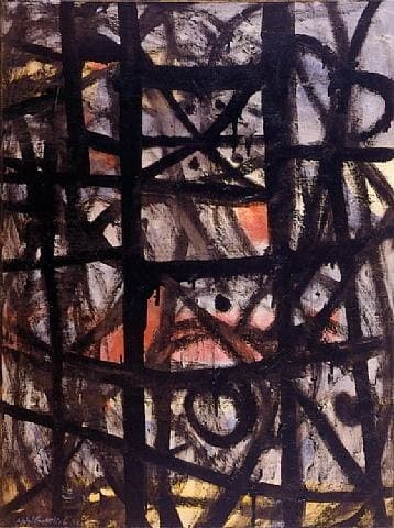 The Cage — Adolph Gottlieb