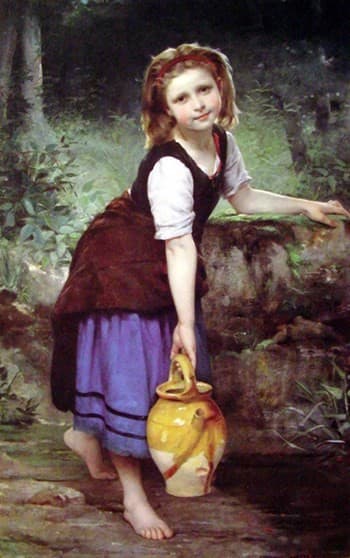 At the spring — Charles Victor Thirion