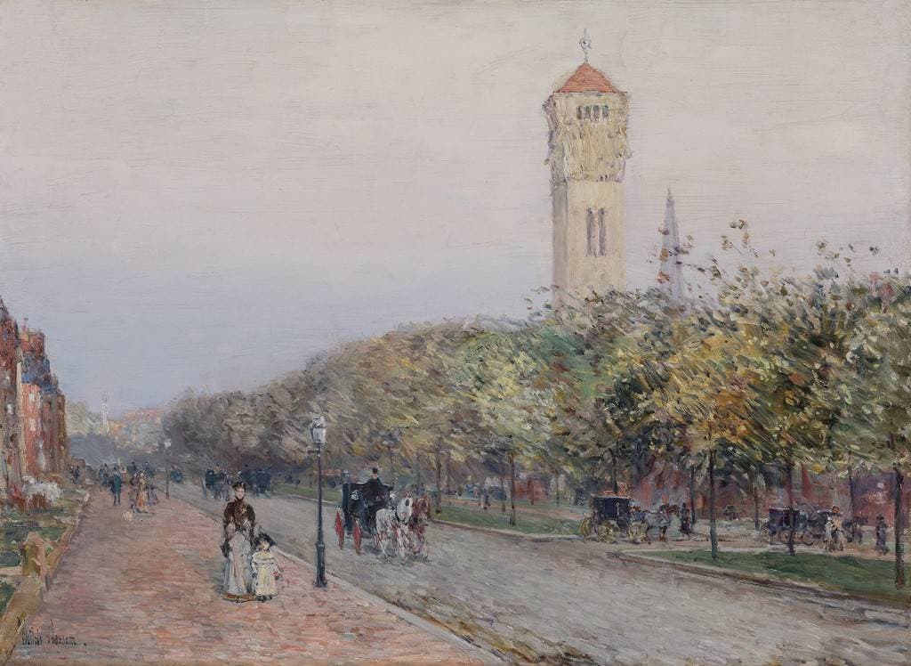 Commonwealth Avenue, Boston — Childe Hassam