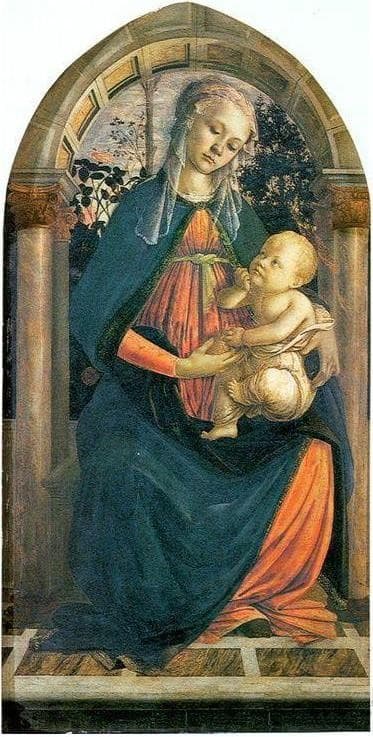 The Madonna of the Roses — Sandro Botticelli