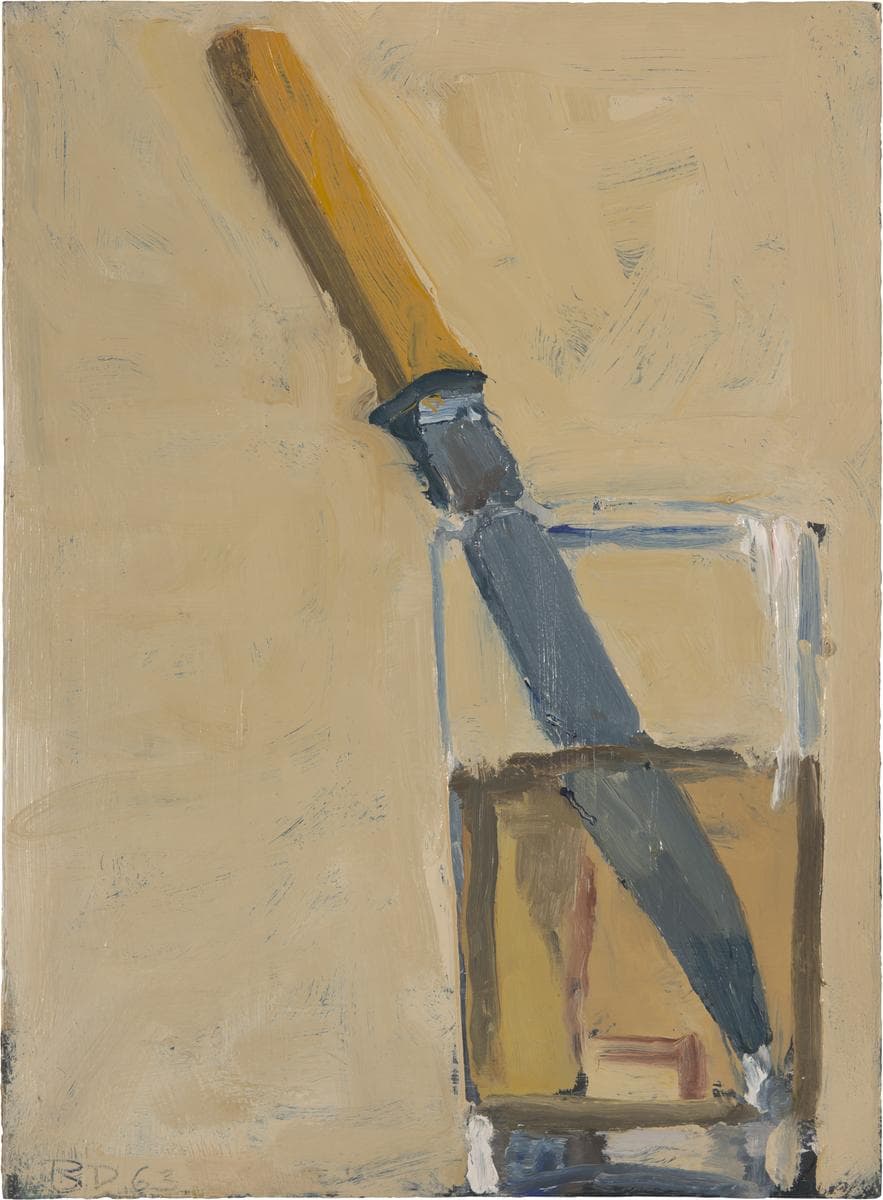 Knife in a Glass — Richard Diebenkorn